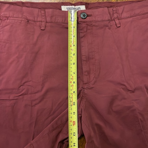 Burgundy shorts, 40, NWOT - Picture 6 of 8